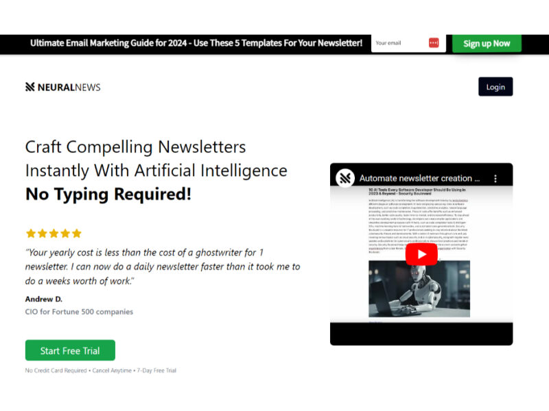 Neural Newsletters