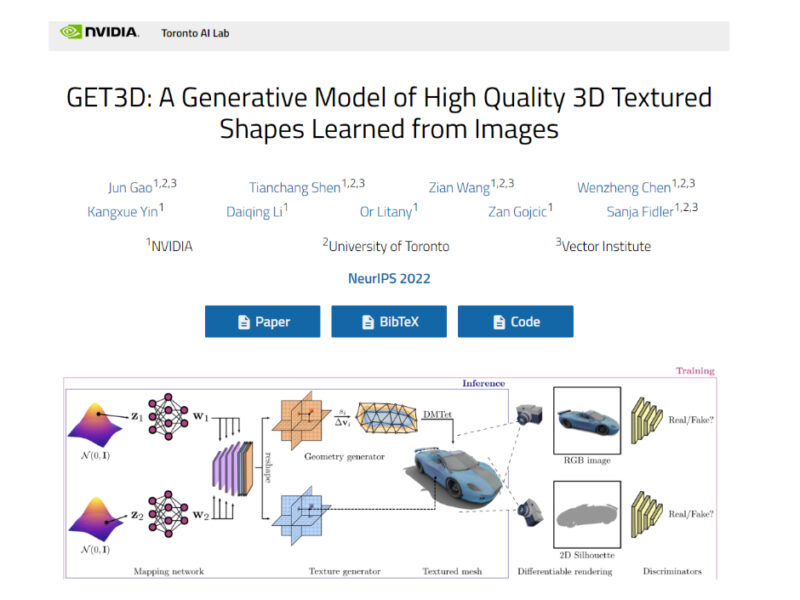 GET3D (Nvidia)