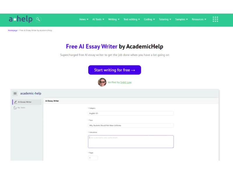 Free Essay Generator