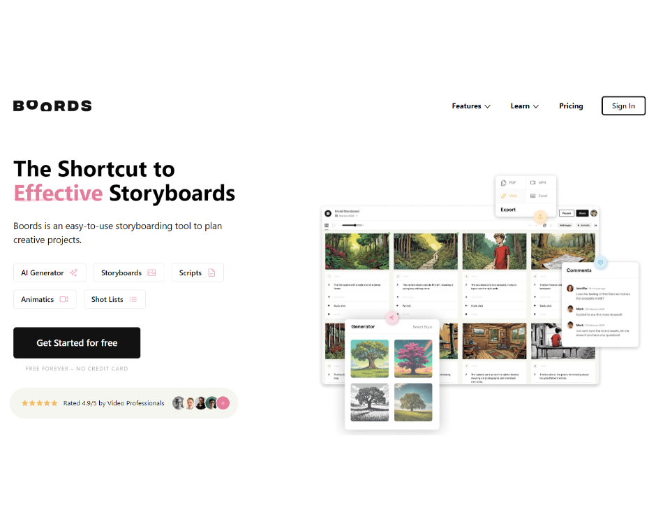 AI Storyboard Generator