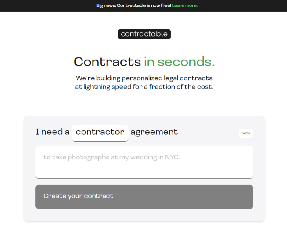 Contractable