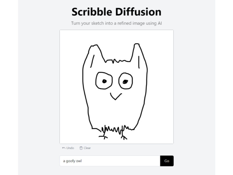 Scribble Diffusion