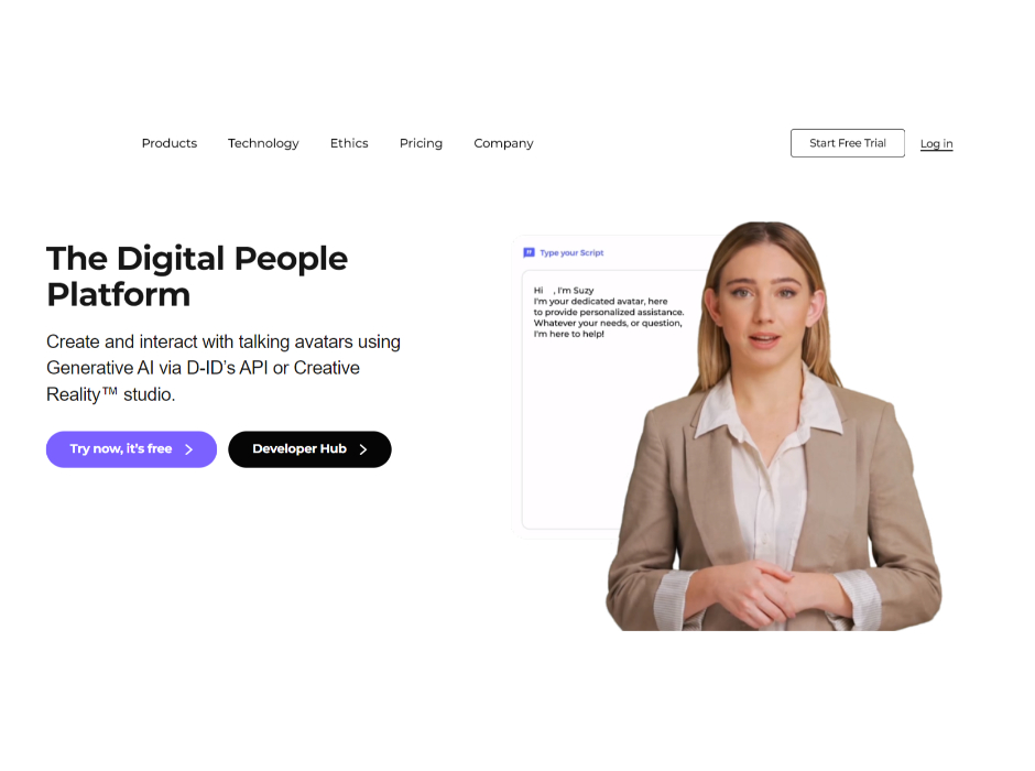 Creative Reality Studio (D-ID)