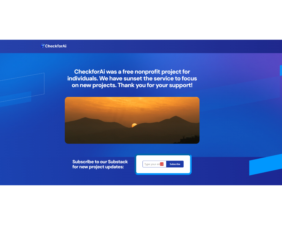 CheckForAI