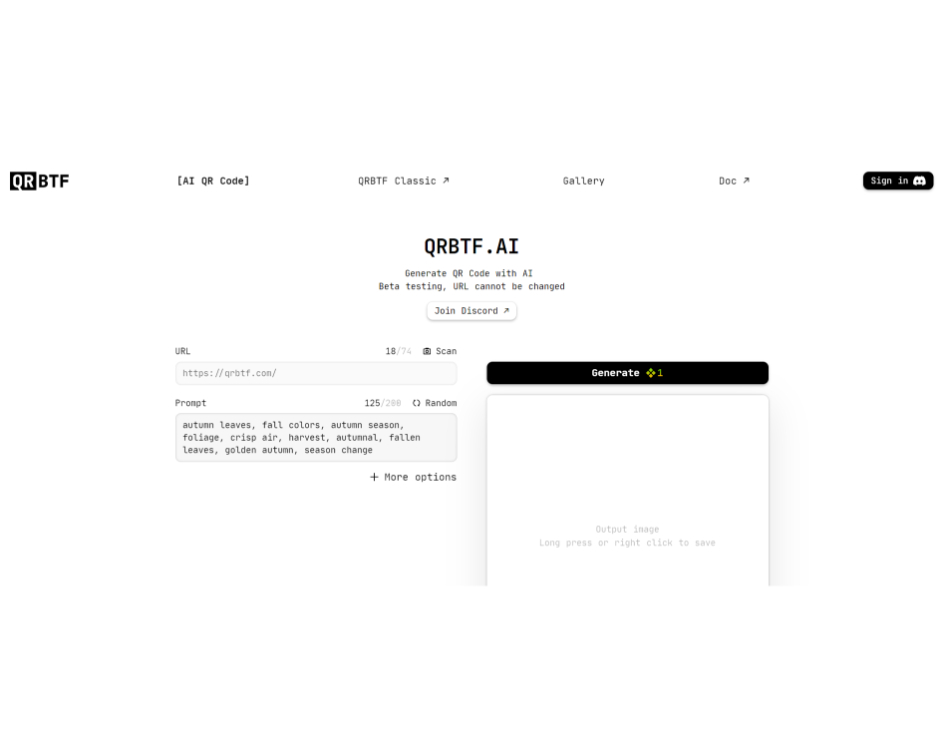 QRBTF AI