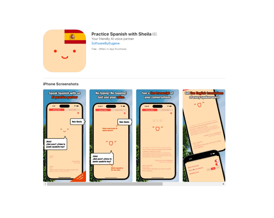 Practice Spanish with Sheila