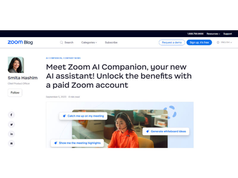 Zoom IQ
