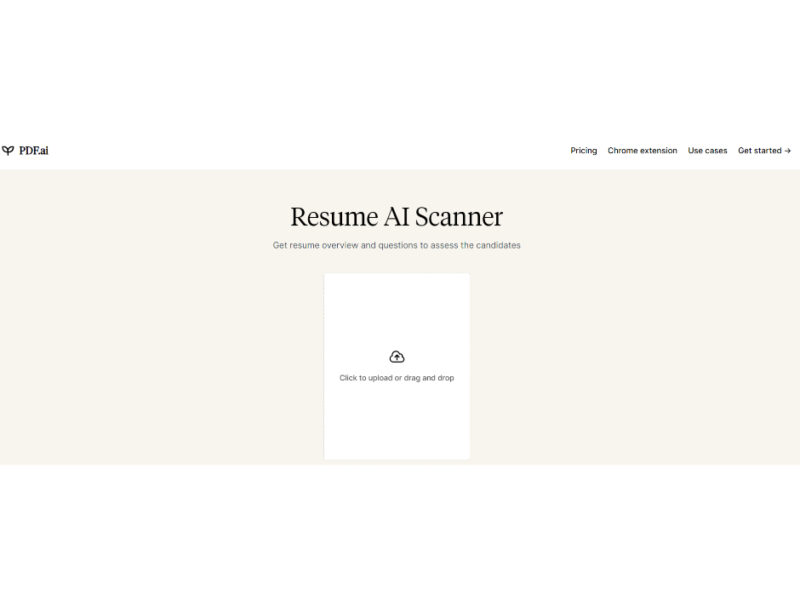 Resume AI Scanner