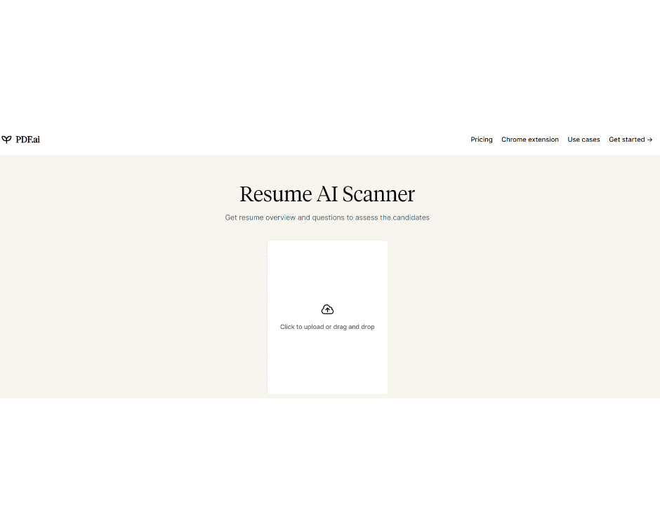 Resume AI Scanner
